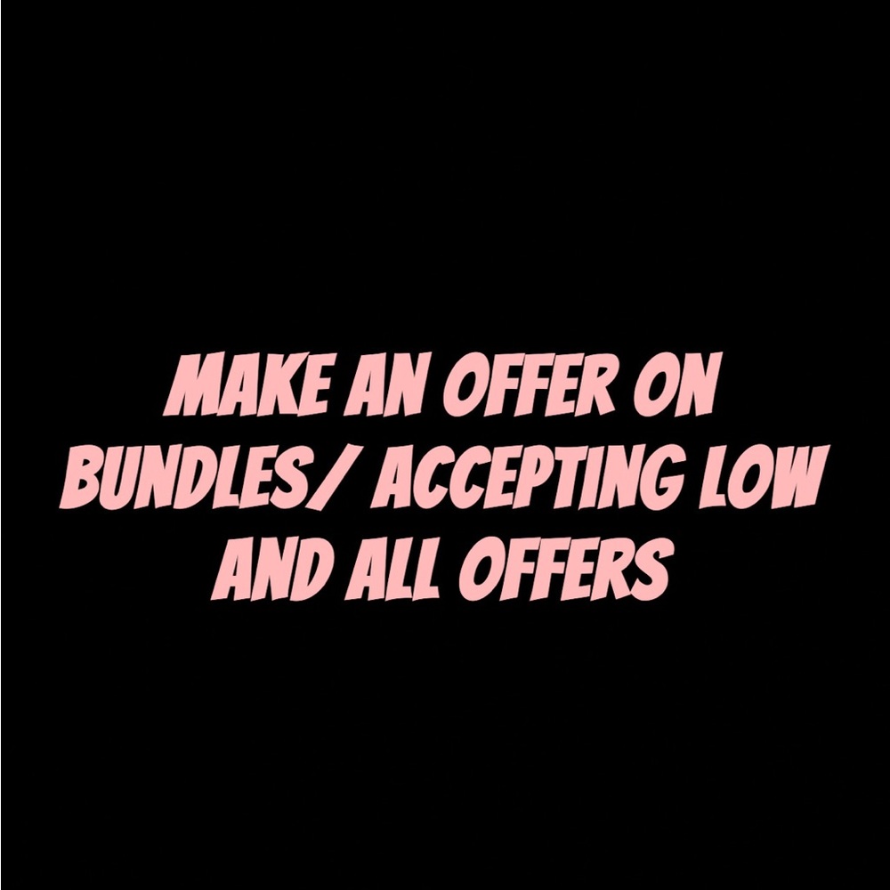 Make an Offer - Bundle Deals Welcome